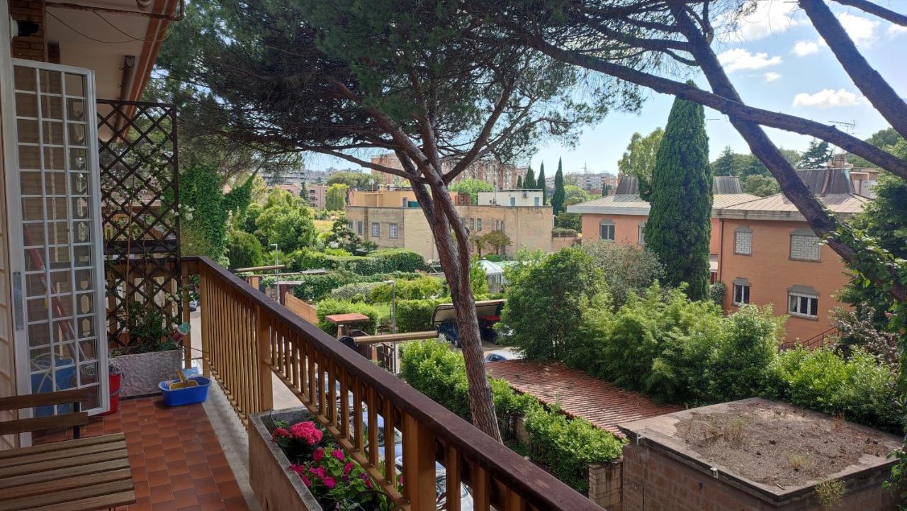 Eur Mostacciano Bilocale Nel Verde Fino A 5 Ospiti Roma Eksteriør bilde